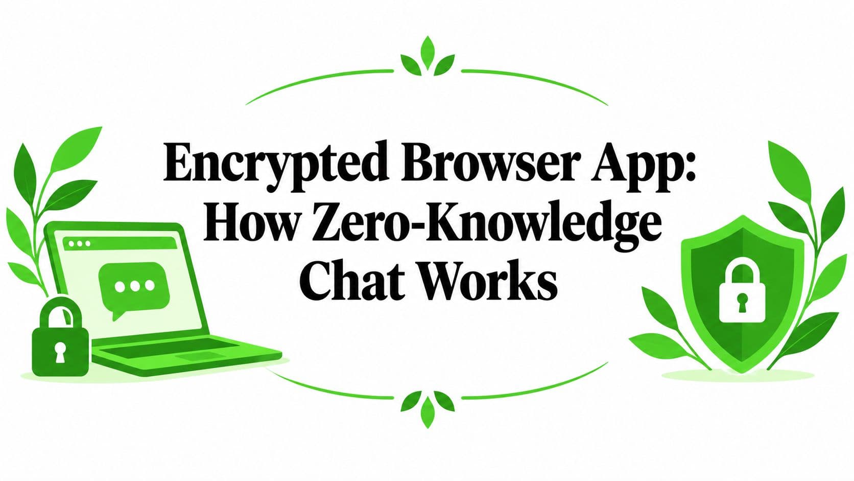 Encrypted Browser App: How Zero-Knowledge Chat Works