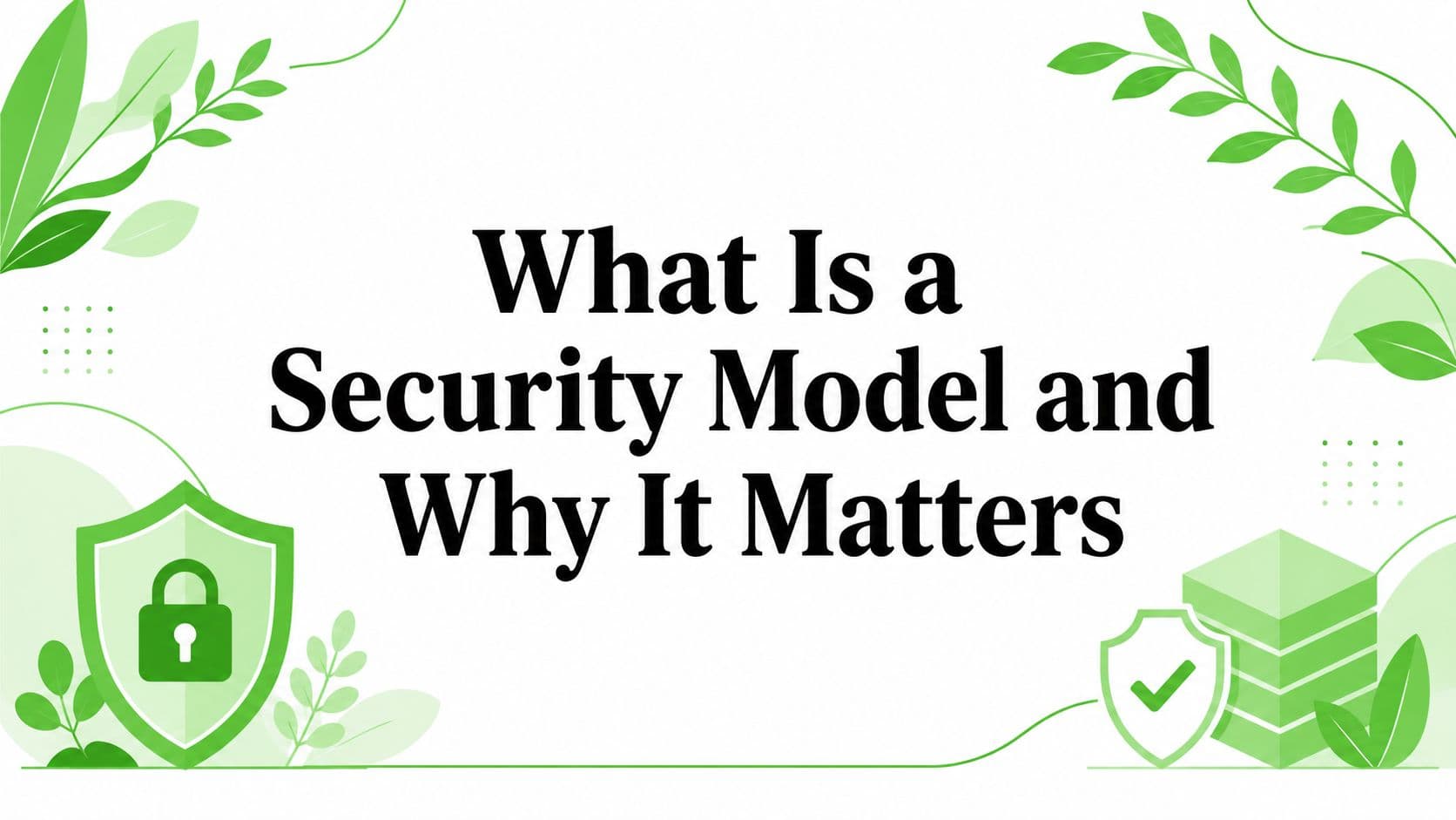 What Is a Security Model and Why It Matters