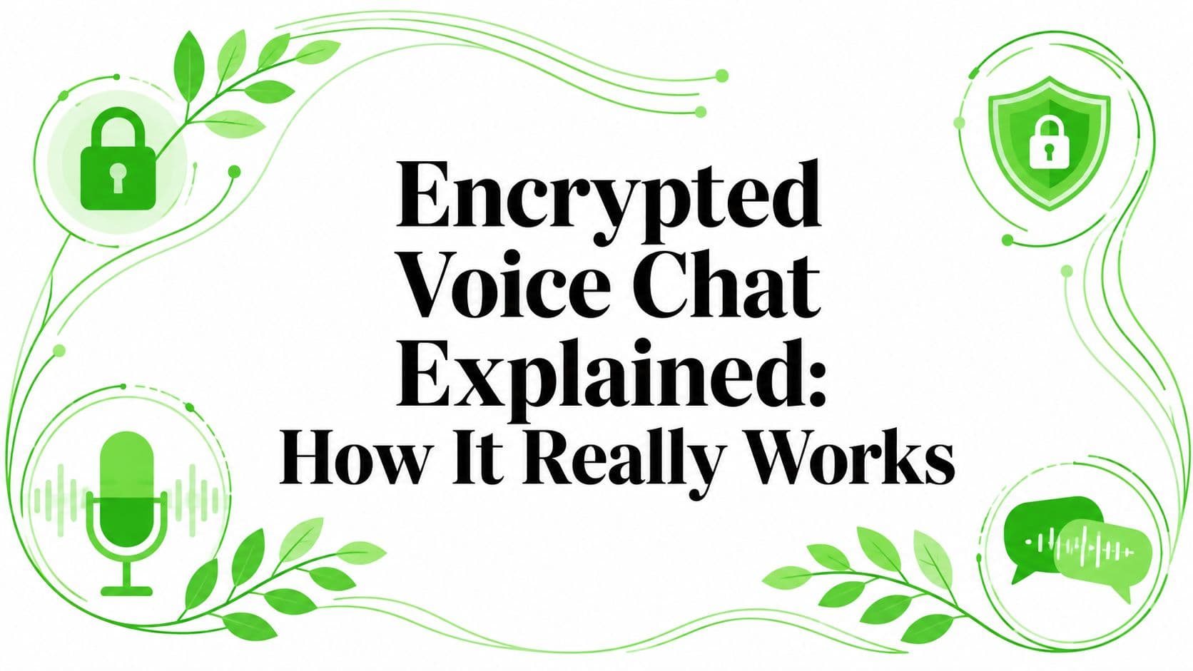 Encrypted Voice Chat Explained: How It Really Works