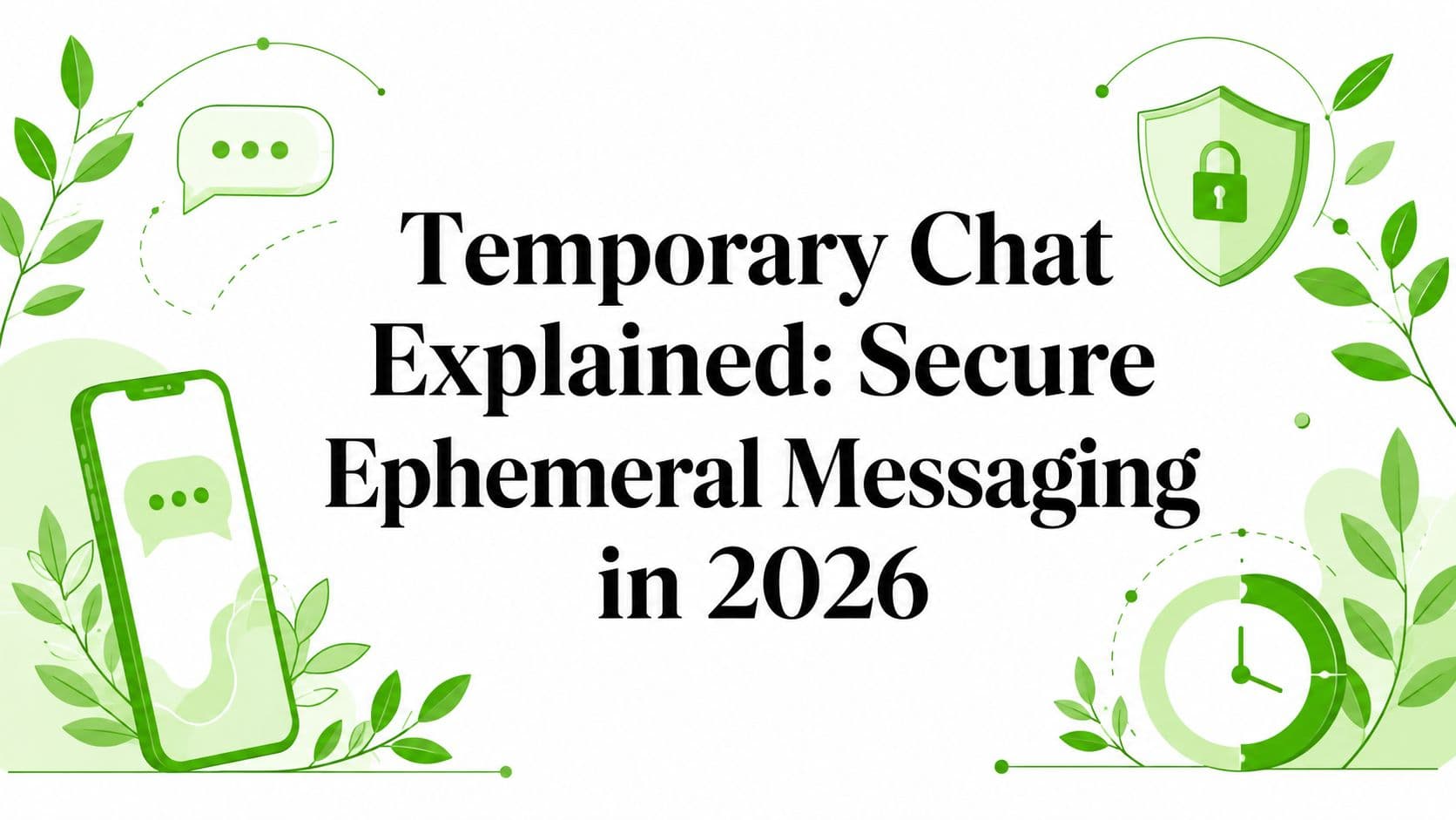Temporary Chat Explained: Secure Ephemeral Messaging in 2026