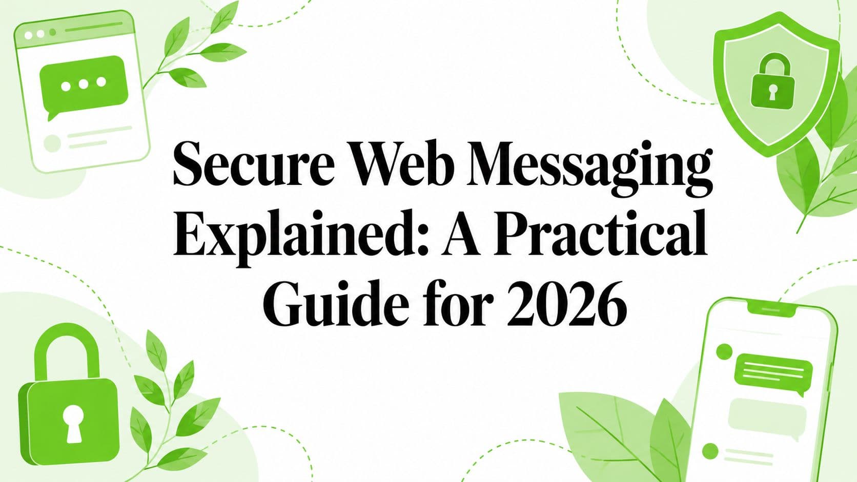 Secure Web Messaging Explained: A Practical Guide for 2026