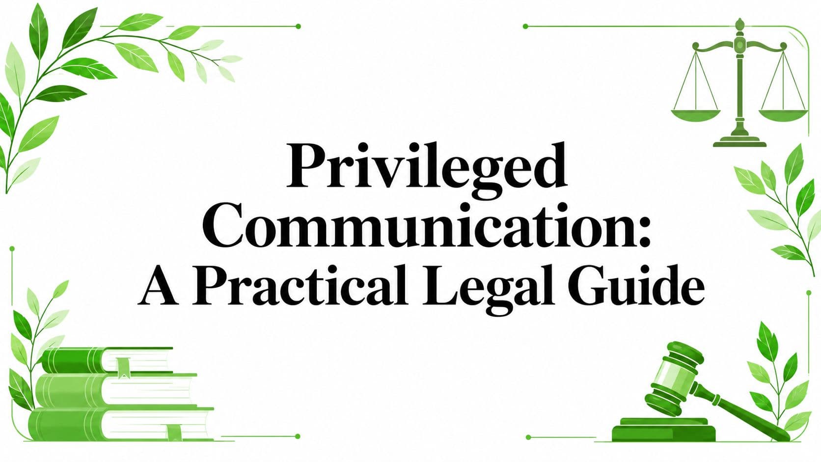 Privileged Communication: A Practical Legal Guide