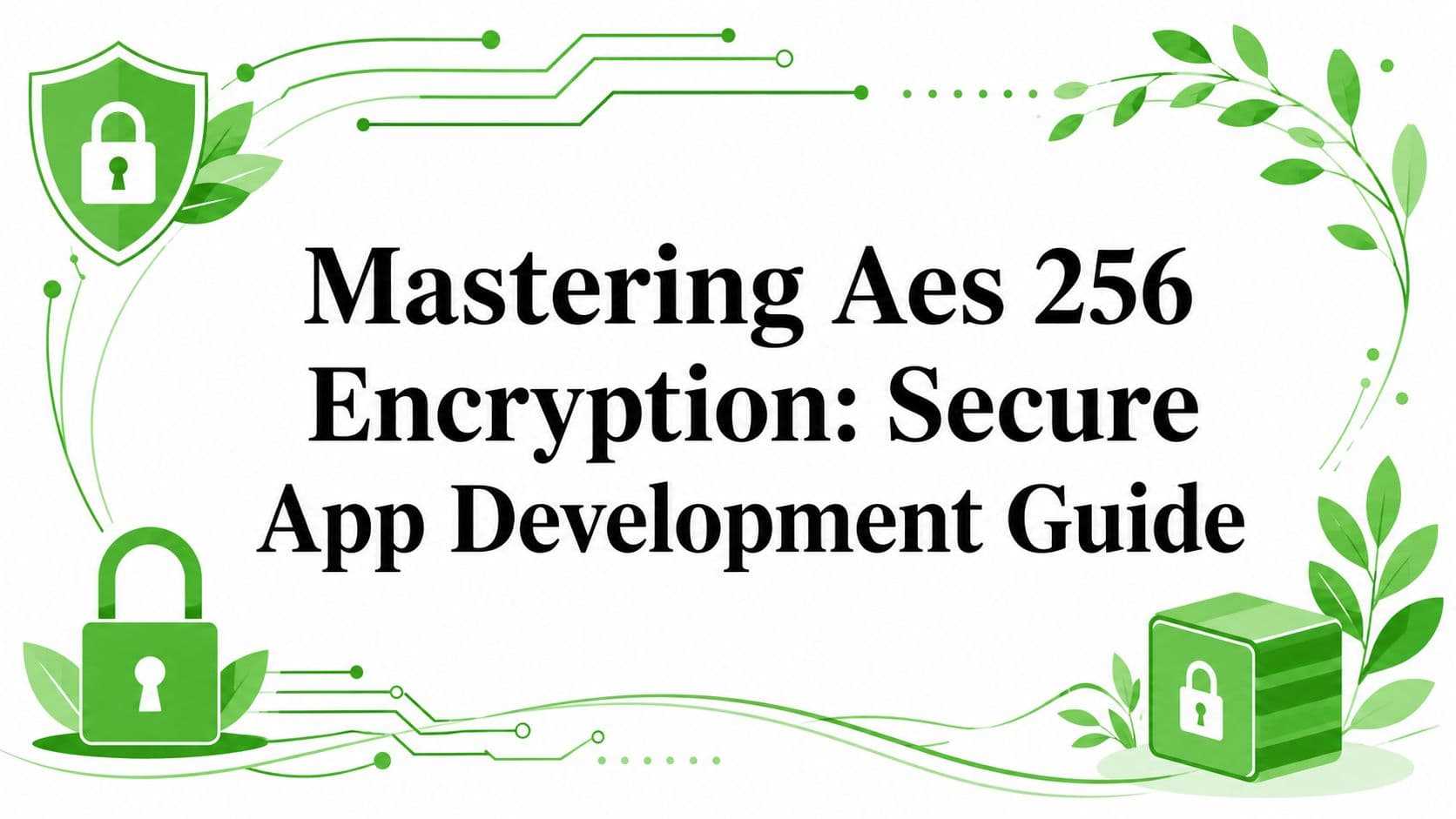 Mastering Aes 256 Encryption: Secure App Development Guide
