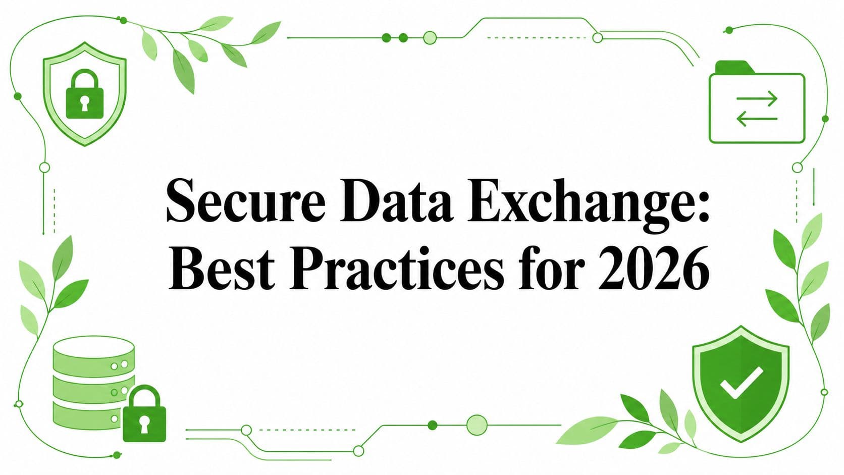 Secure Data Exchange: Best Practices for 2026