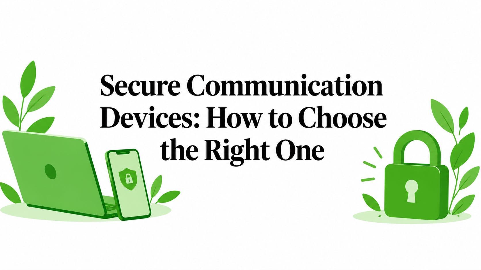 Secure Communication Devices: How to Choose the Right One