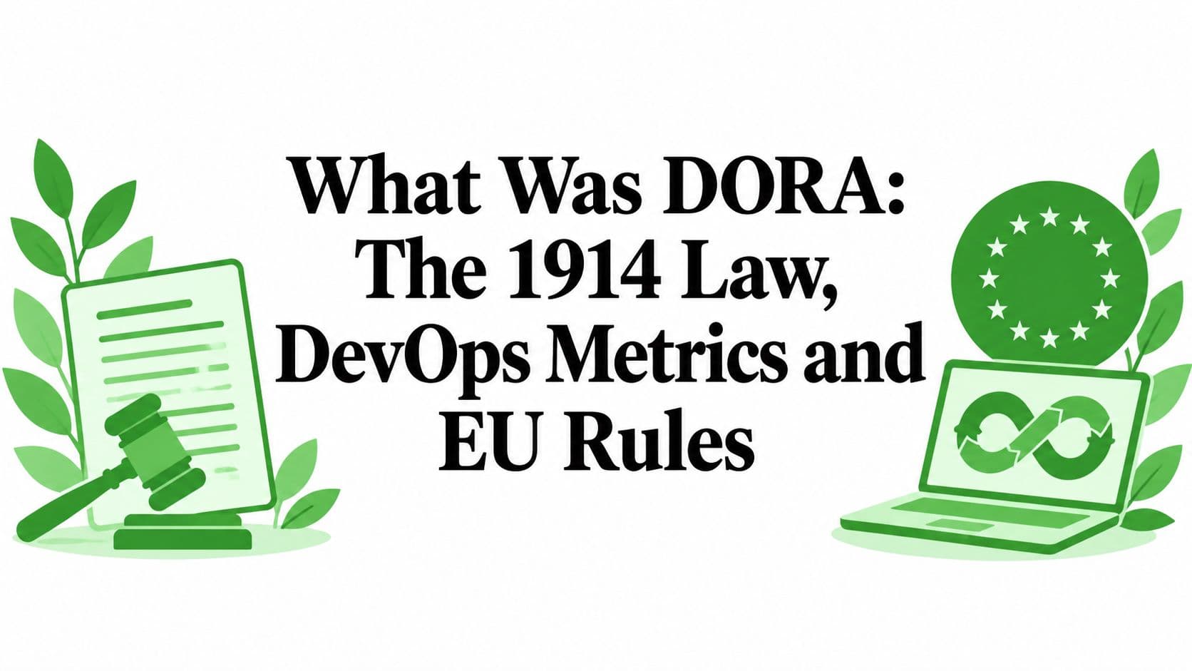 What Was DORA: The 1914 Law, DevOps Metrics and EU Rules