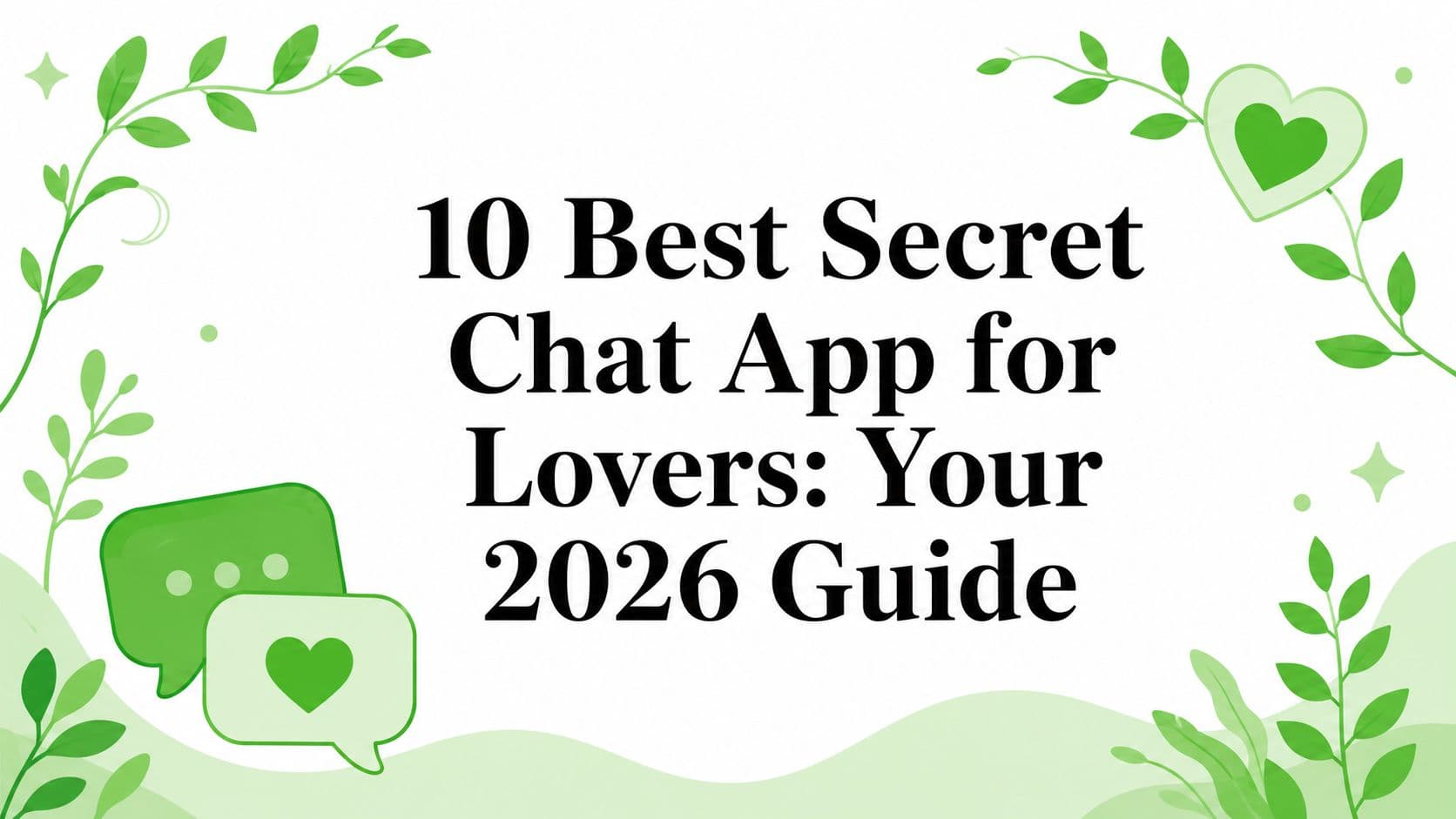 10 Best Secret Chat App for Lovers: Your 2026 Guide